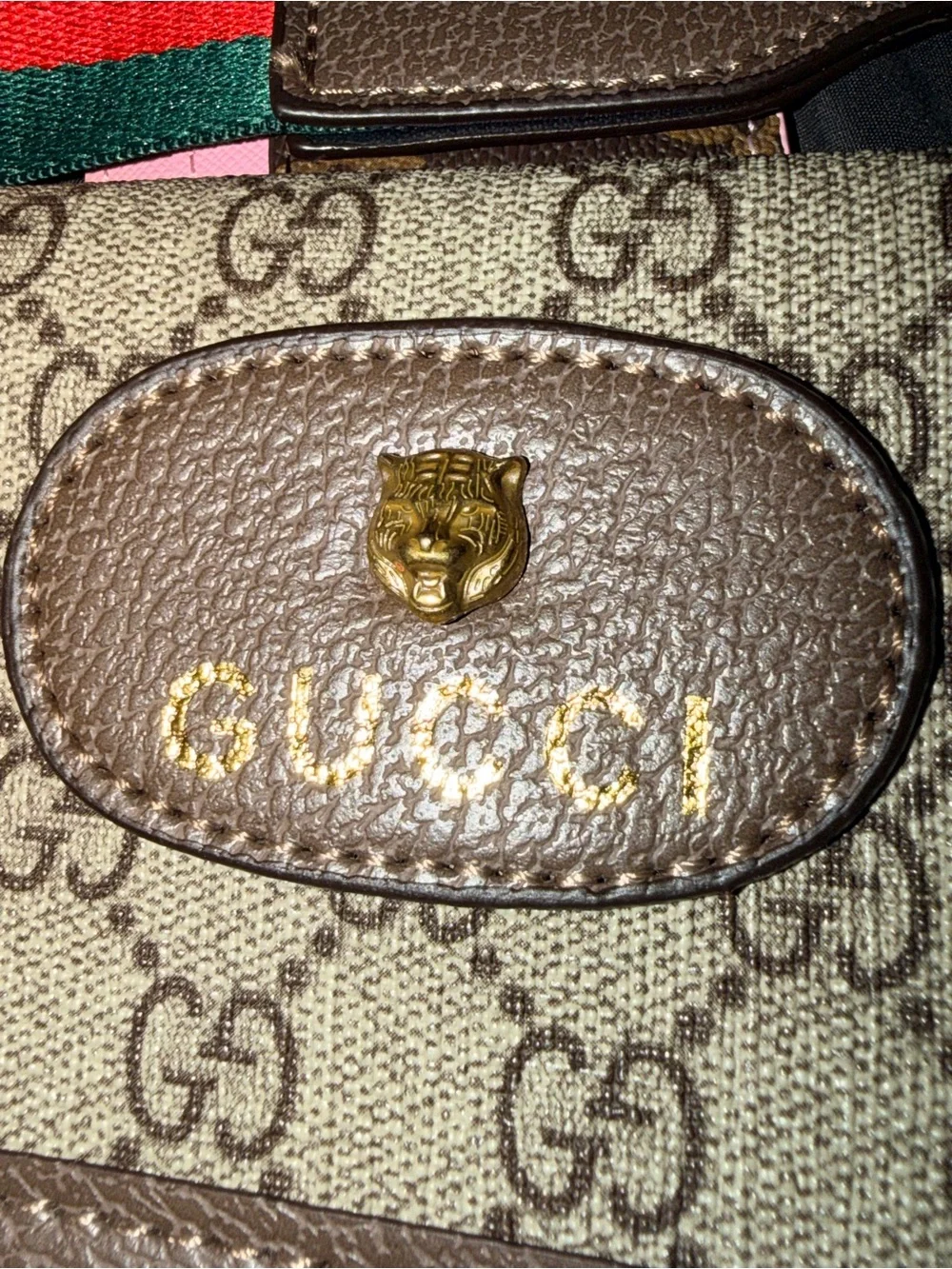 Gucci GG Supreme Neo Vintage brown and beige monogram bag